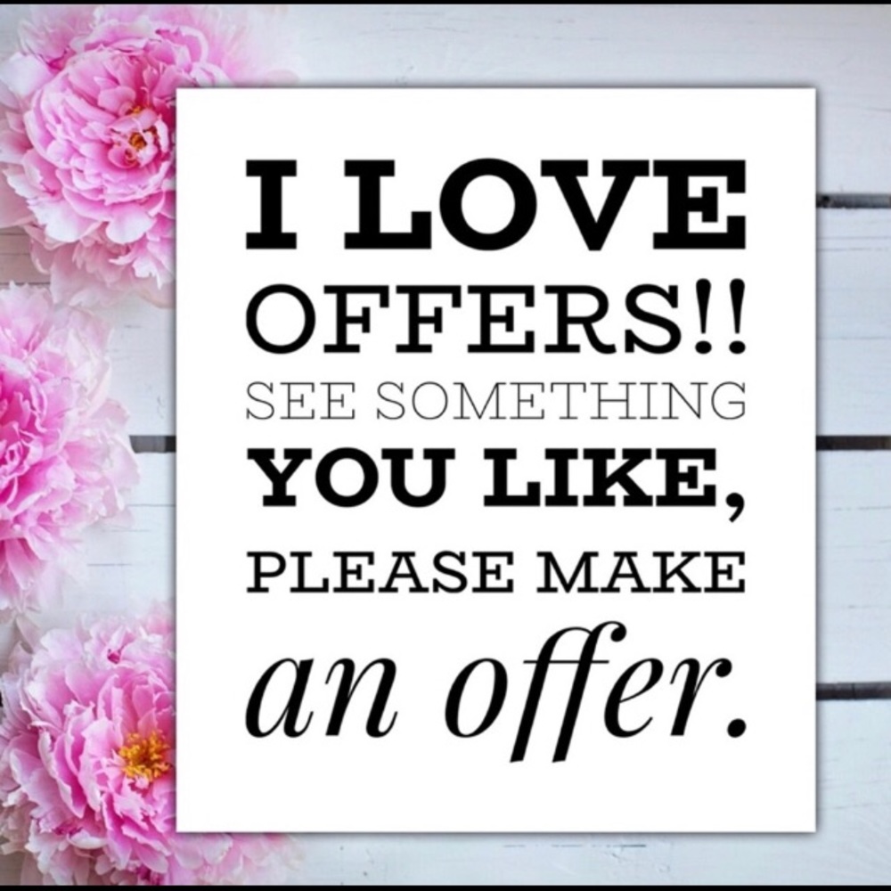 I love offers!!!!